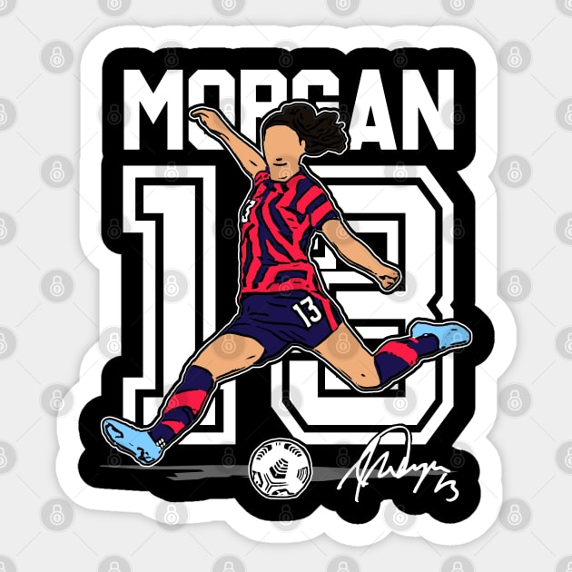 Alex Morgan Sticker by RichyTor